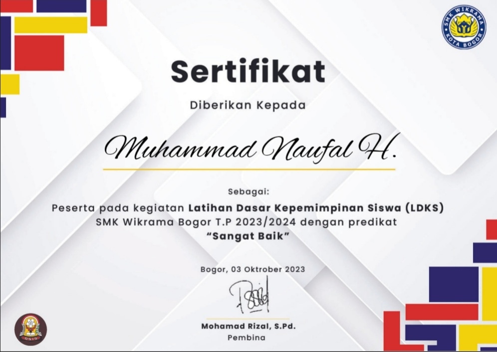 LDKS Certificate